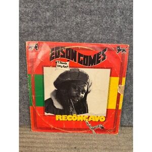 Edson Gomes Recôncavo Vinyl LP 1990 Brazilian Reggae EMI Banda Cão de Raça